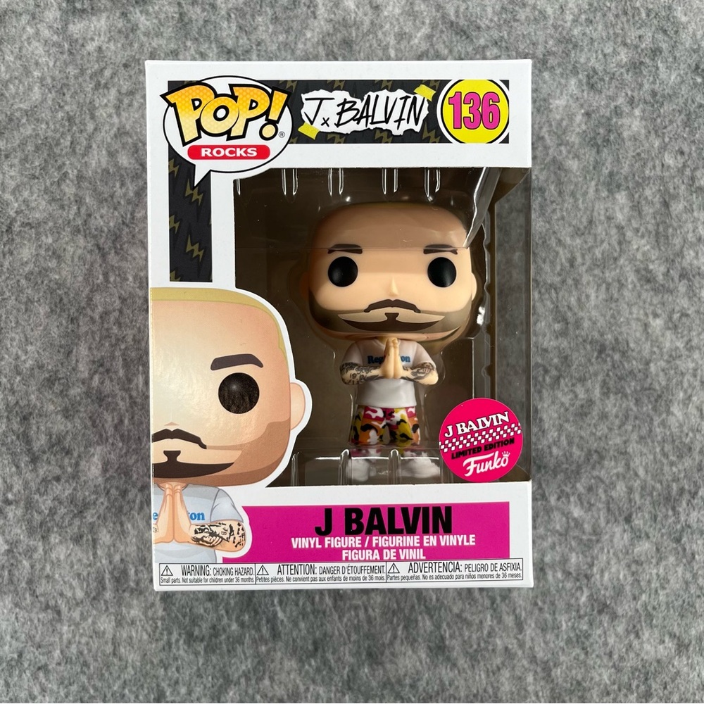 J Balvin Limited Edition Funko Pop